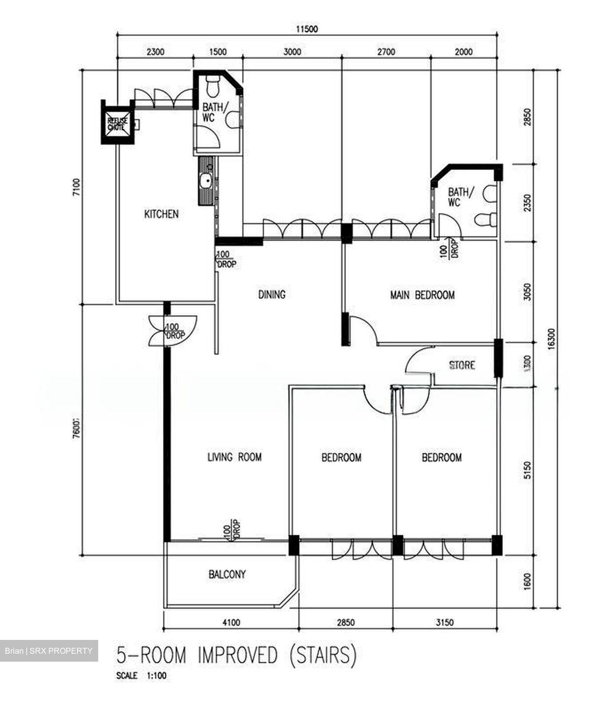 Blk 305 Hong Kah East Garden (Jurong East), HDB 5 Rooms #503125281